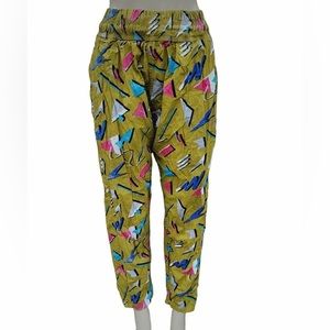 Vintage RAD DY Jeans Drygoods 80s Jams Pants Elastic Waist Pants Size XL